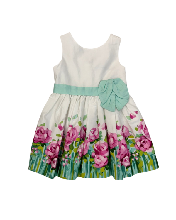 Vestido cenefa flores