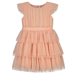 Vestido plisado olanes