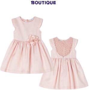 Vestido tul bordado espalda