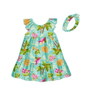 Batita estampado palmas