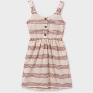 Vestido rayas nudo espalda