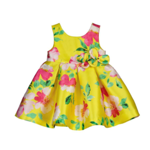 Vestido flores grandes