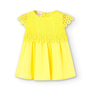 Vestido guipiure