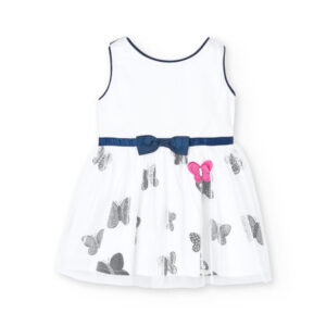 Vestido saten con tul