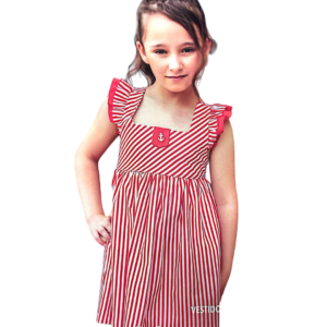 Vestido rayas ancla