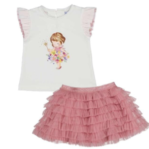 Conjunto falda olancitos tul