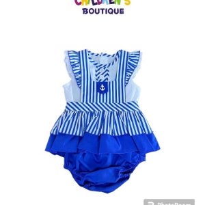 Batita con blusa ancla y calzón
