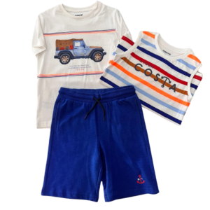 Conjunto short 3 pzas