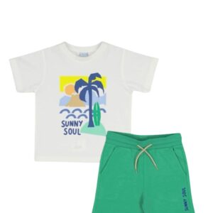 Conjunto short, playera sunny soul