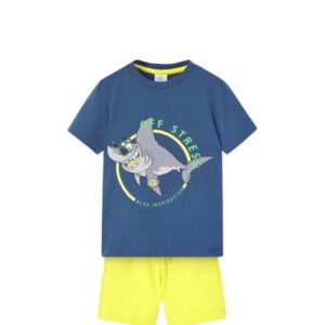 Conjunto short, playera estampado