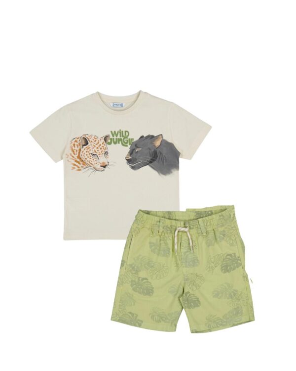 Conjunto short y playera jungle