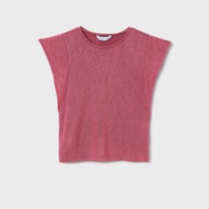 Blusa con tachuelas mangas