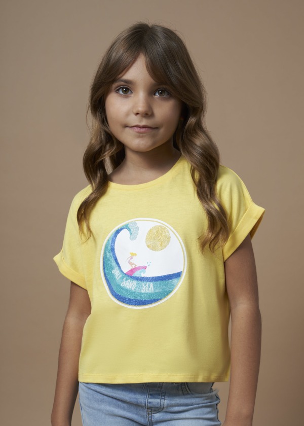 Blusa cuadro ola