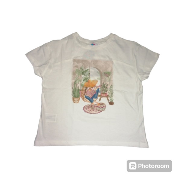 Blusa con macetas