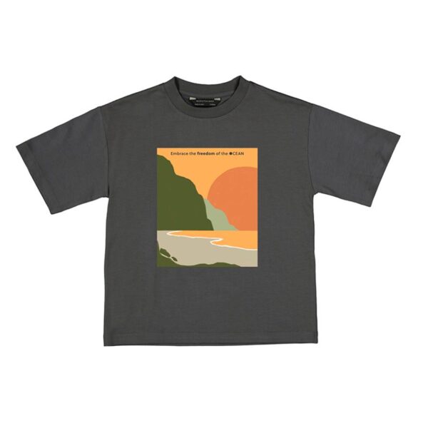 Playera cuadro paisaje - Imagen 2