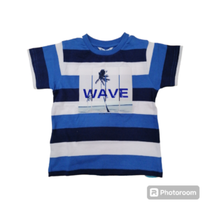 Playera rayas wave