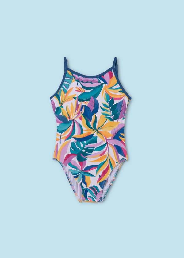 Traje de baño hojas