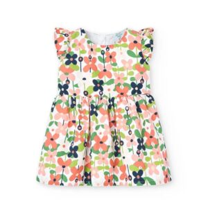 Vestido estampado flores con calzón