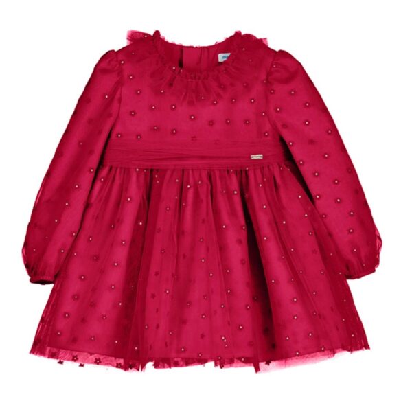 Vestido tul florecitas