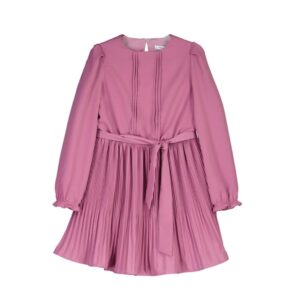 Vestido olán plisado