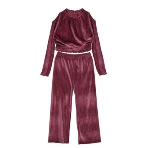 Conjunto pantalón terciopelo