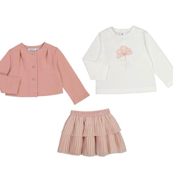 Conjunto falda plisada 3 pzas - Imagen 2