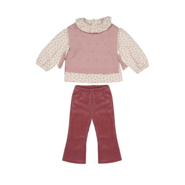 Conjunto pantalón con chaleco - Imagen 2