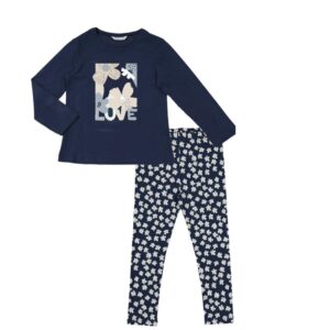 Conjunto Leggins Flores