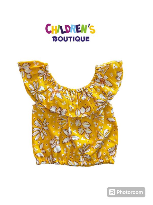 Blusa flores olán