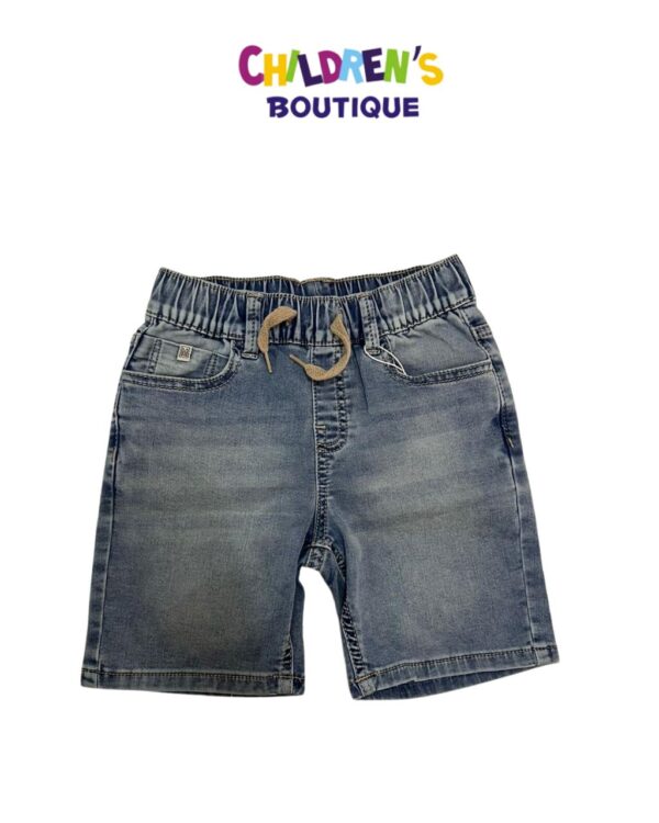 short mezclilla jogger