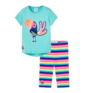 Conjunto leggins rayas colores