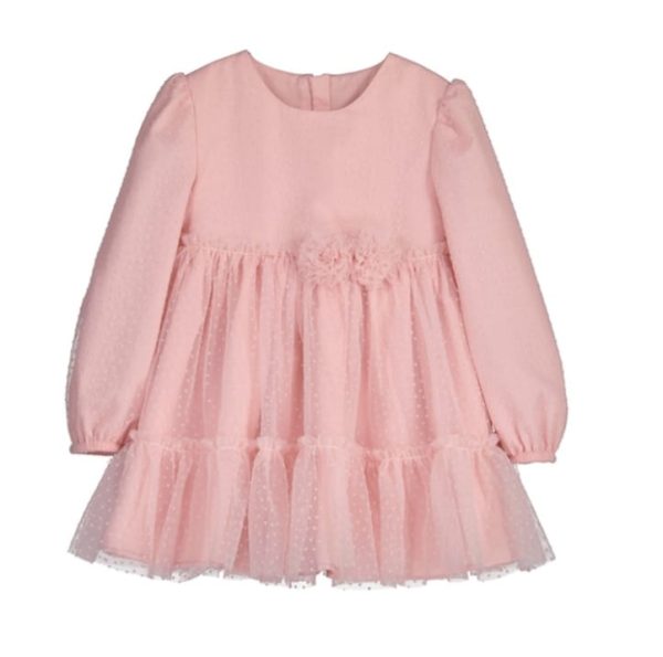 Vestido tul puntos - Imagen 2