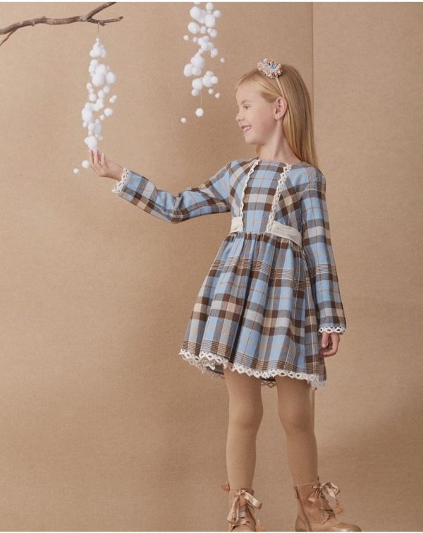 Vestido cuadros