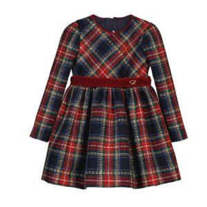 Vestido cuadros