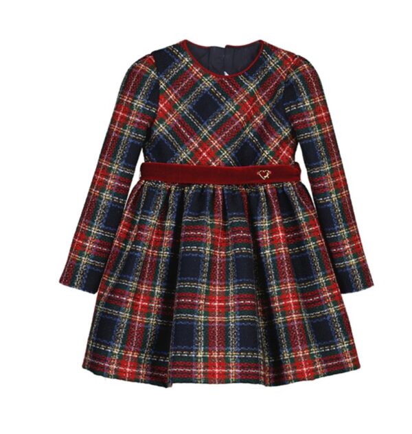Vestido cuadros