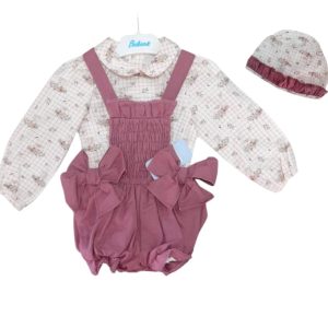 Body nido de abeja estampado conejos