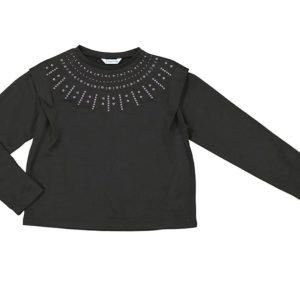 Blusa remaches plata