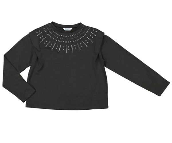 Blusa remaches plata