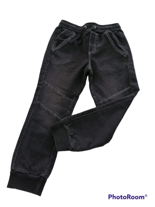 Pantalón felpa deslavado