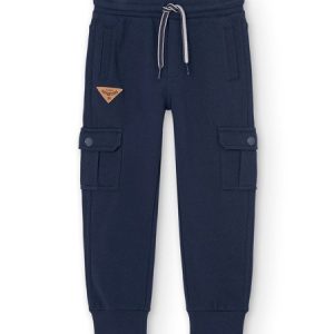 Pantalón felpa cargo