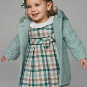 Vestido cuadros moñito