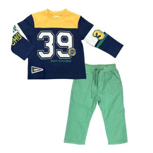 Conjunto pantalón forro playera no. 39
