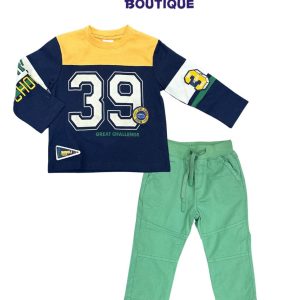 Conjunto pantalón forro playera no. 39