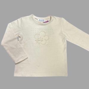 Blusa básica flor