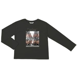 Blusa arboles y bici