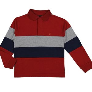Playera polo 2 franjas