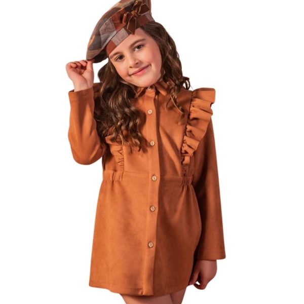 Vestido gamusa olanes