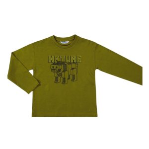 Playera perro robot nature