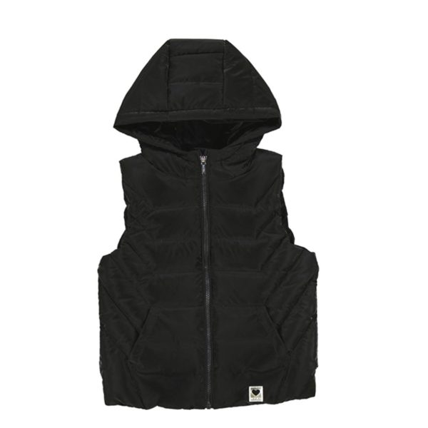 Chaleco acolchado gorro