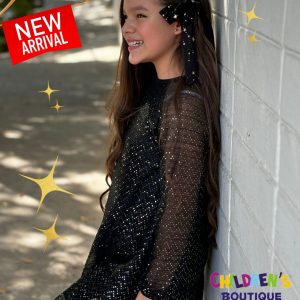 Vestido con lentejuela mini